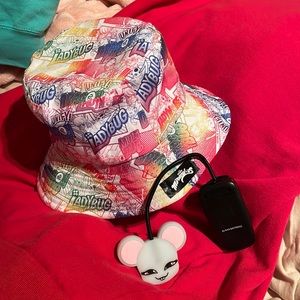 NWOT Miraculous Lady bug Bucket Hat and Clip Light CULTUREFLY Zagtoon